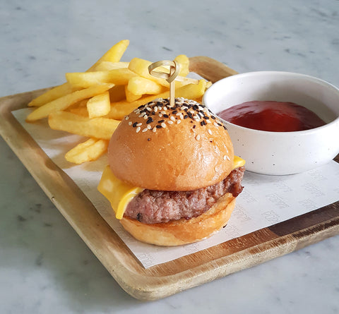 Kid's Juicy Grass Fed Burger