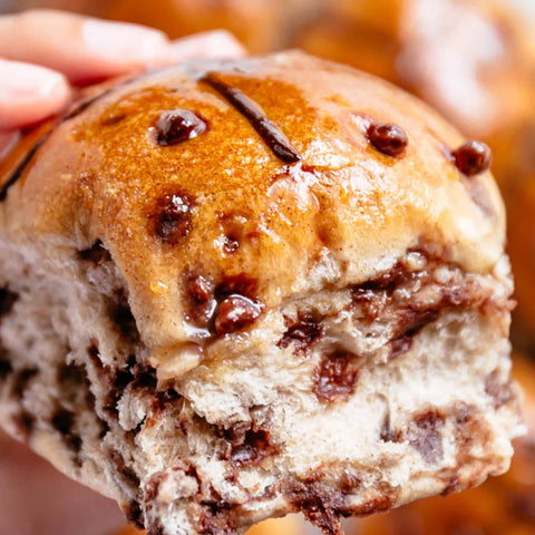 Chocolate Hot Cross buns (Pack of 6)