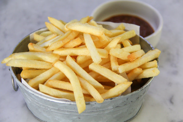 Main meal sides (Crushed Potatoes/Fries/Brocollini)