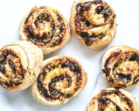 Aussie Cheese and Vegemite Scrolls - House Made - pack of 6