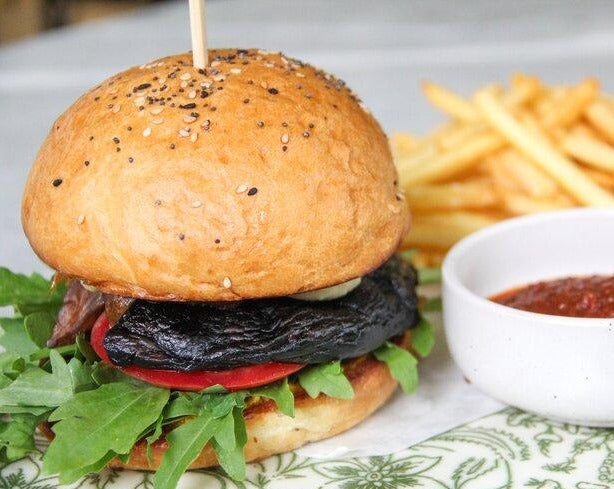 Portobello Mushroom Burger