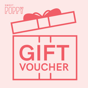 Sweet Poppy Gift Voucher