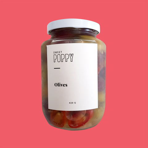 Olives - house marinated (420g)