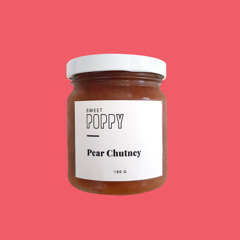Pear Chutney - House Made (180g jar)